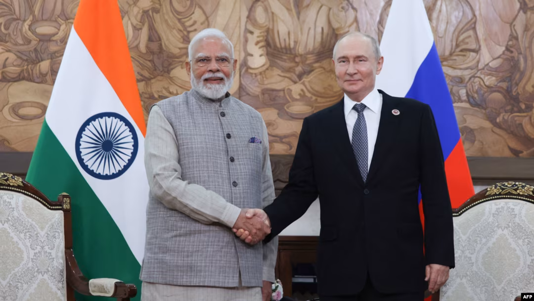 Modi Putinni Ukrainadagi urushni tugatishga chaqirdi.