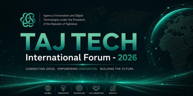 Dushanbe shahrida "Taj Tech – 2026" xalqaro forumi bo'lib o'tadi.