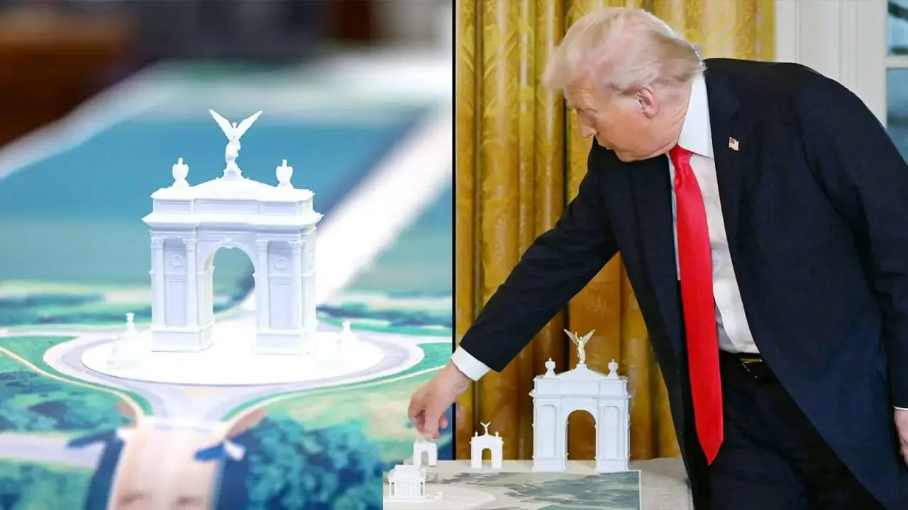 Tramp Vashingtonda dronlar va snayperlar yordamida zafarli ark qurmoqchi.