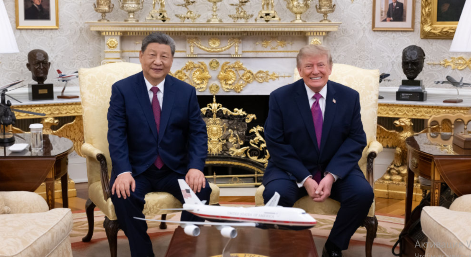 Xitoy raisi Si Szinpin AQSh prezidenti Donald Tramp bilan muzokaralar o'tkazdi