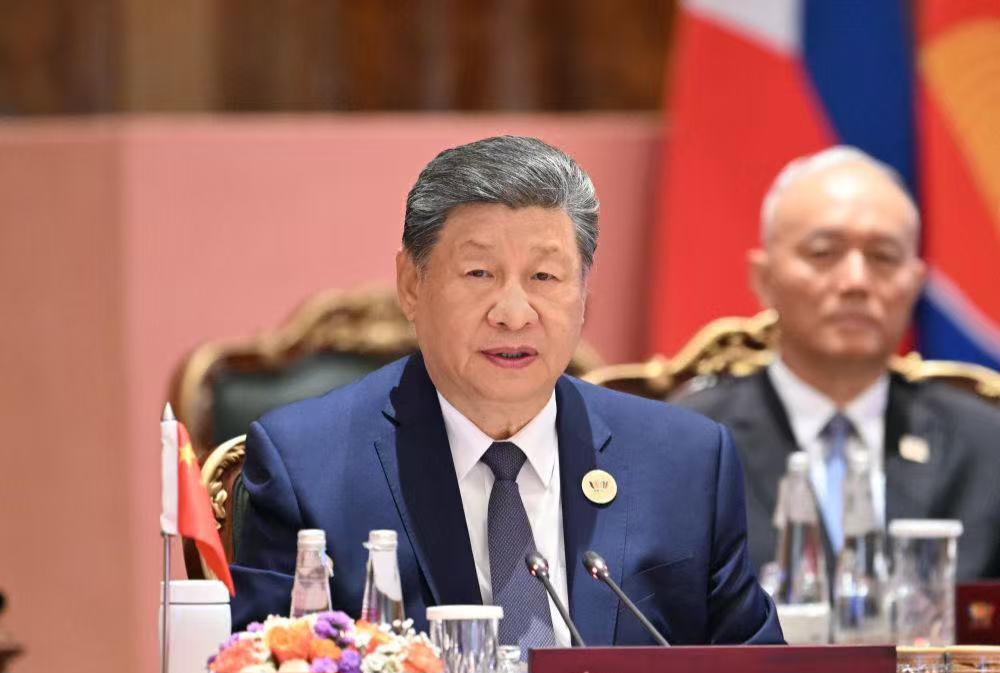 Si Szinpin Nyu-Dehlida bo'lib o'tgan BRICS yetakchilari uchrashuvining ikkinchi kunida nutq so'zladi.