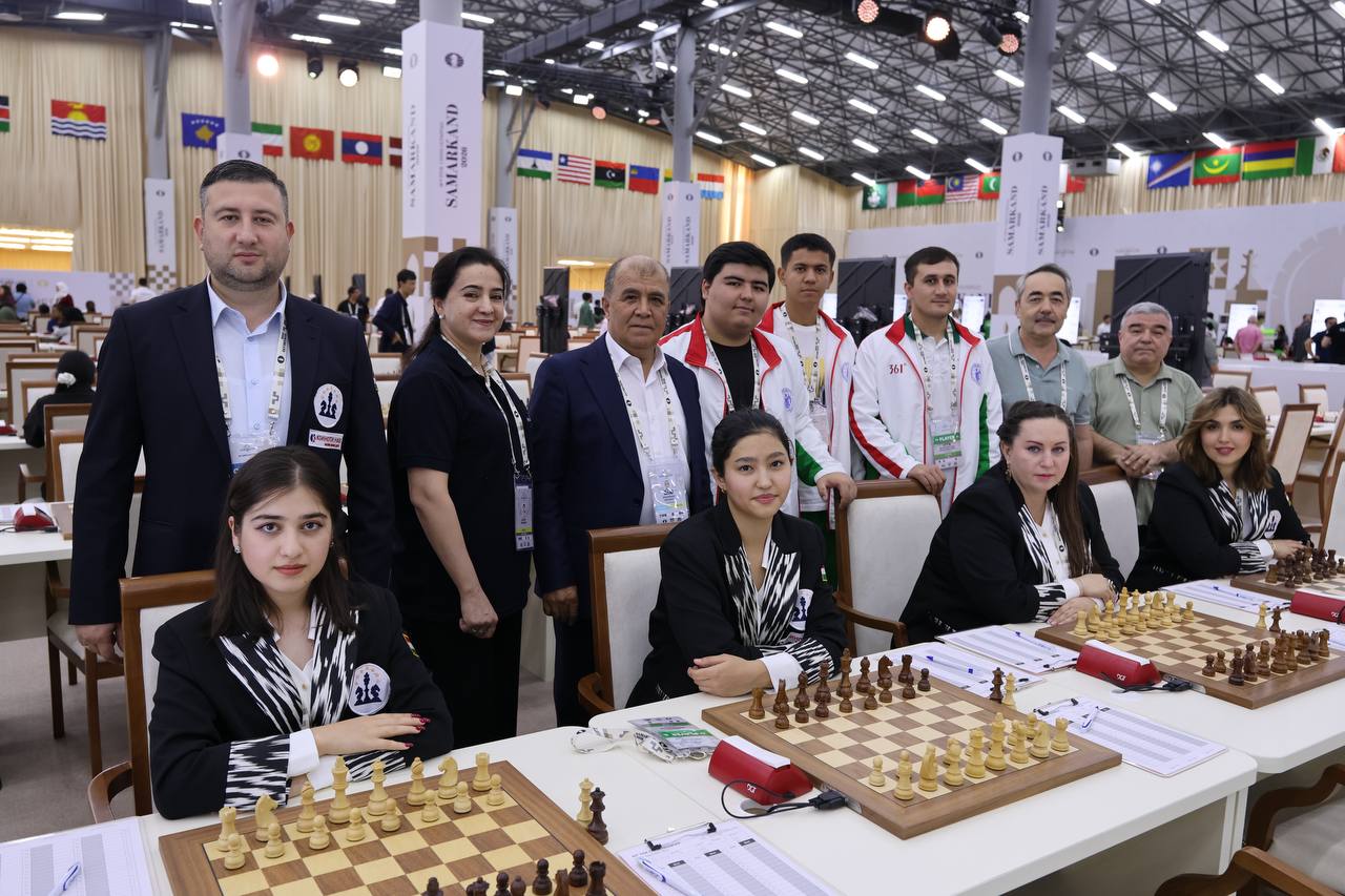 Tojikiston ayollar terma jamoasi shaxmat olimpiadasida Falastinni 4:0 hisobida mag'lub etdi.