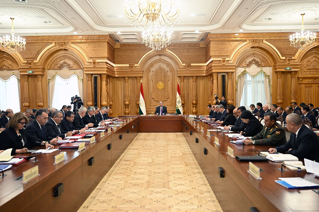 Dushanbeda Tojikiston Respublikasi hukumatining yig'ilishi bo'lib o'tdi